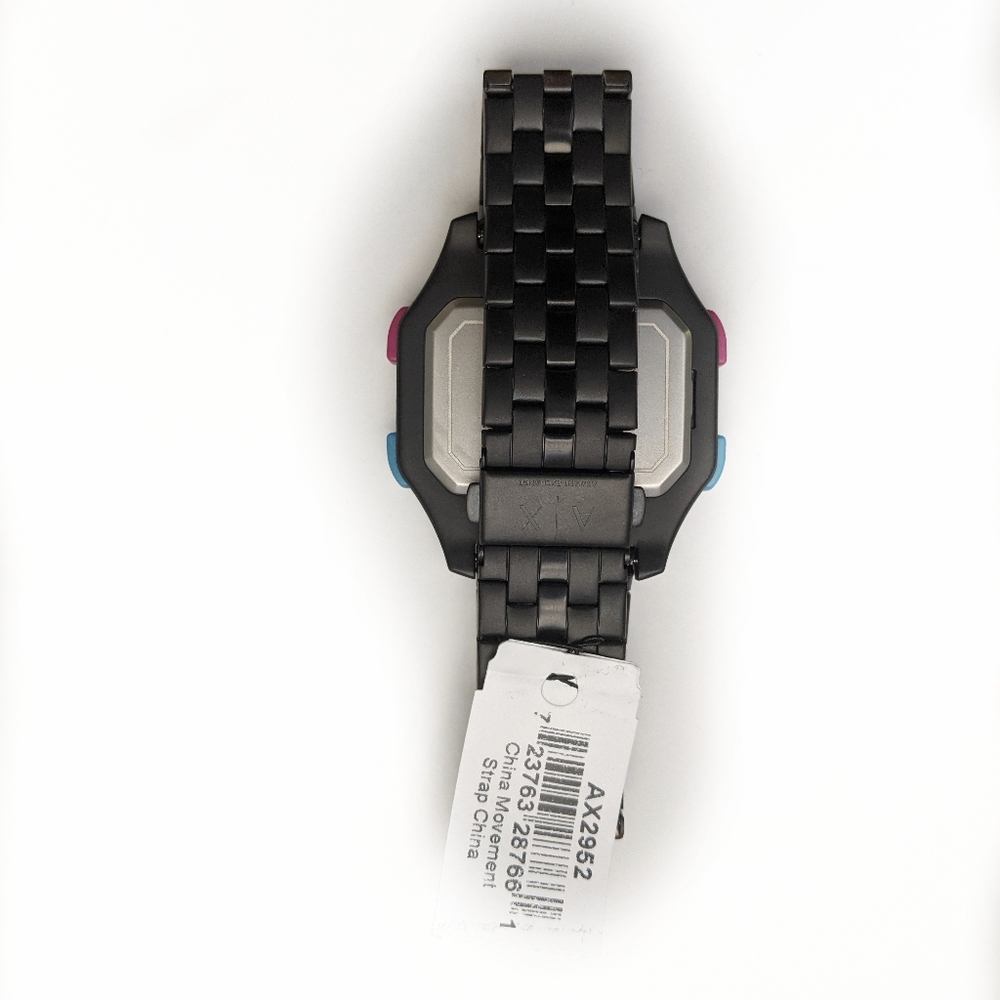 ARMANI EXCHANGE DIGITAL STAINLESS STEEL WATCH - Picture 9 of 10